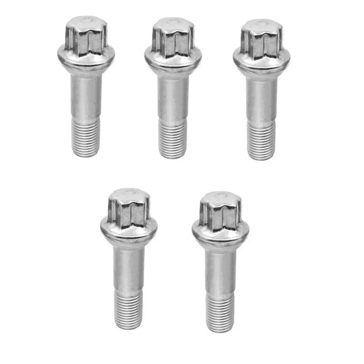 Compatible 5Pcs Wheel Lug Bolts 0009905407 for W164 W166 X204 X166 W221 W222 V222 X222 W251 C216 C217 C292