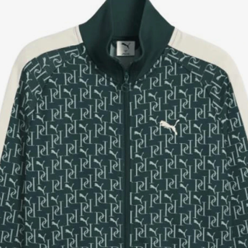 Puma genuine T7 retro loose zipper jacket men's and women's casual jacket jacket 634537-75