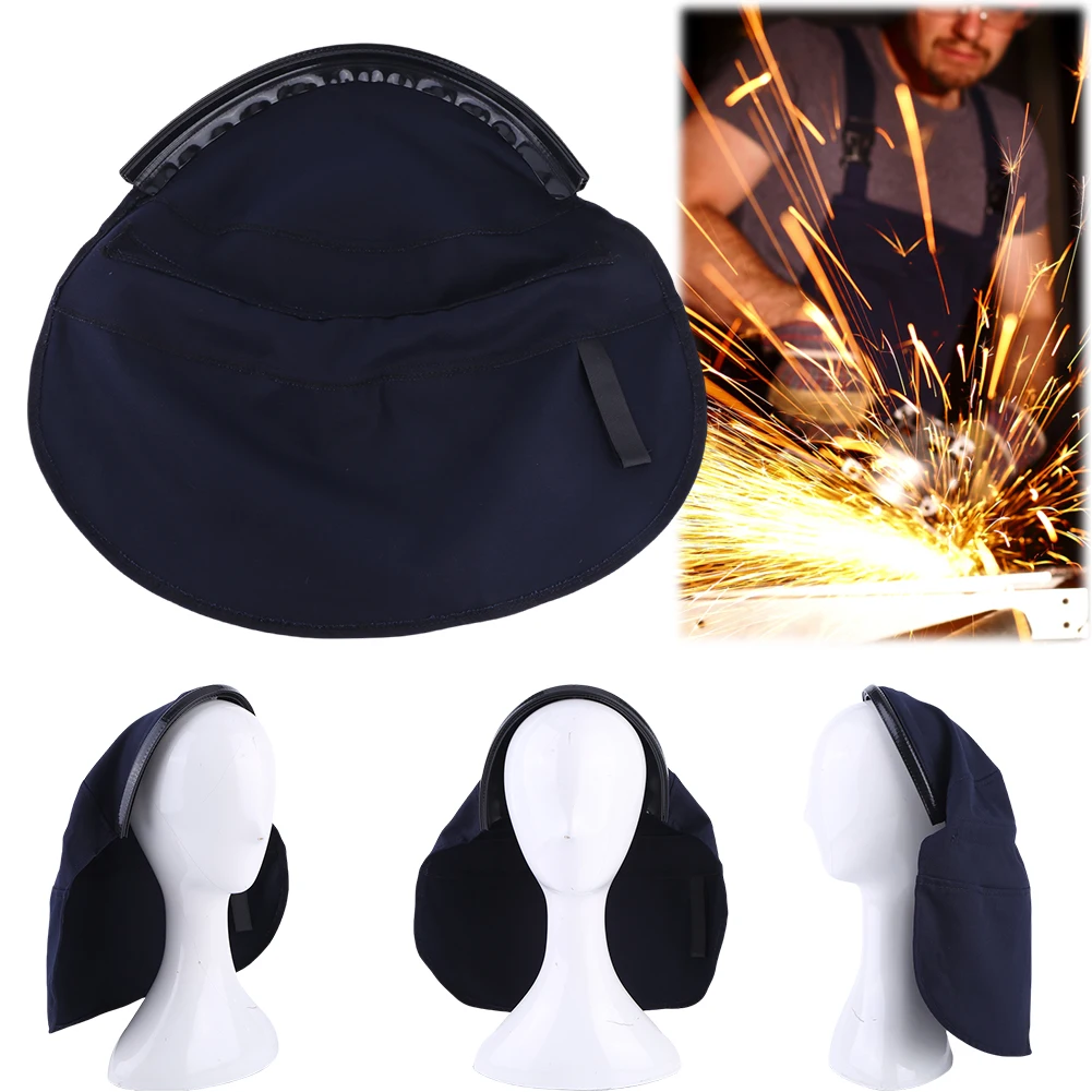 Welding Helmet Cover with Press Fit Seal Anti-Burn Welding Headgear for Welder Helmet Cap Hat Stuff