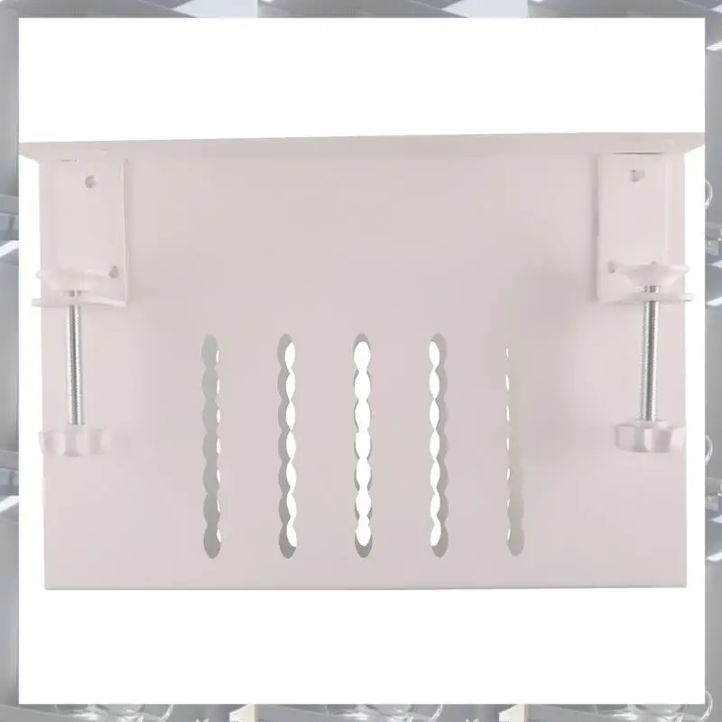 

Desk Side Storage Hanging Desk Storage Under Desk Storage Laptop Stand Tablet Storage Made Of Steel,Load Capacity 3Kg 3Kg B