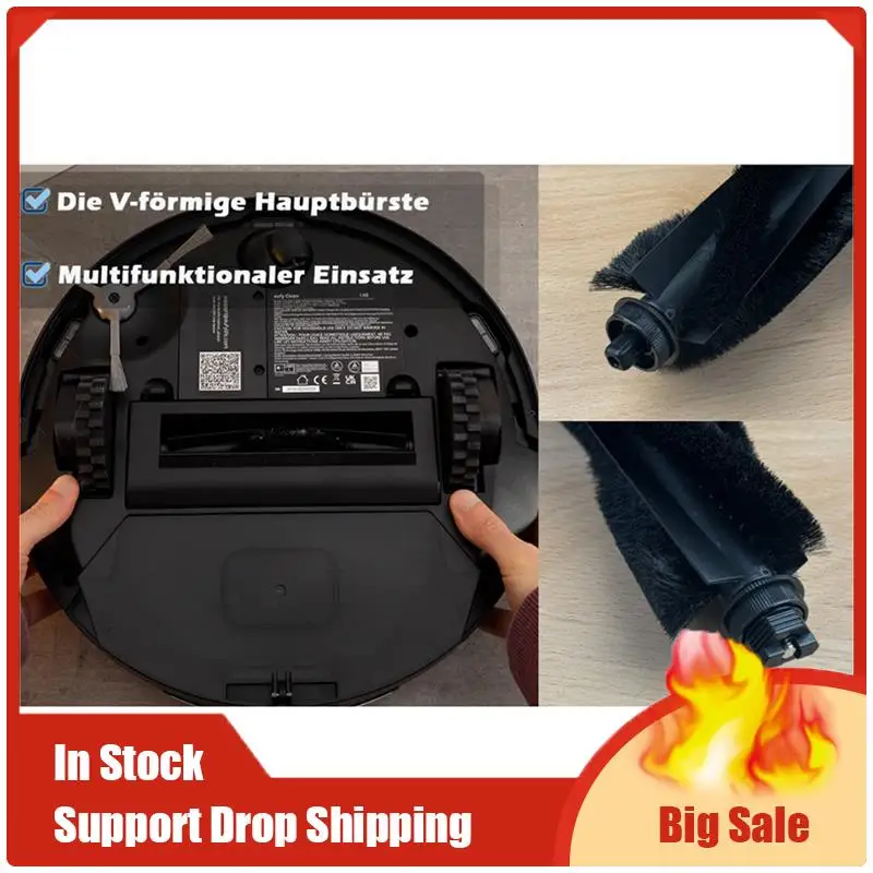 

Top Deals For Eufy Clean L50 /L50 SES /L60 /L60 Hybrid Robot Vacuum Cleane Accessories Washable Main Brush