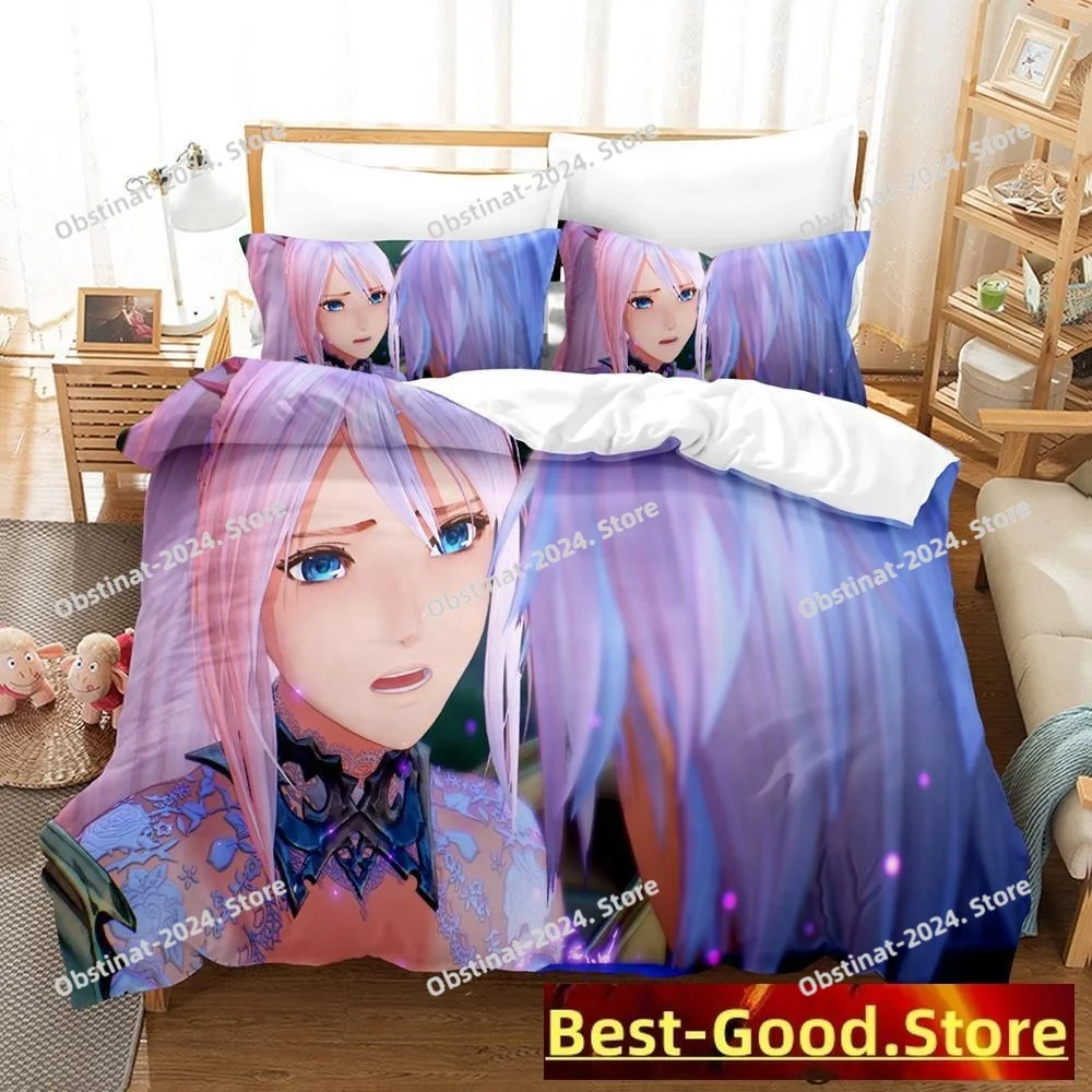 Tales Of Arise Bedding Set Single Twin Full Queen King Size Bed Set Adult Kid Bedroom Duvetcover Sets Anime Parure De Lit Bed - view 3
