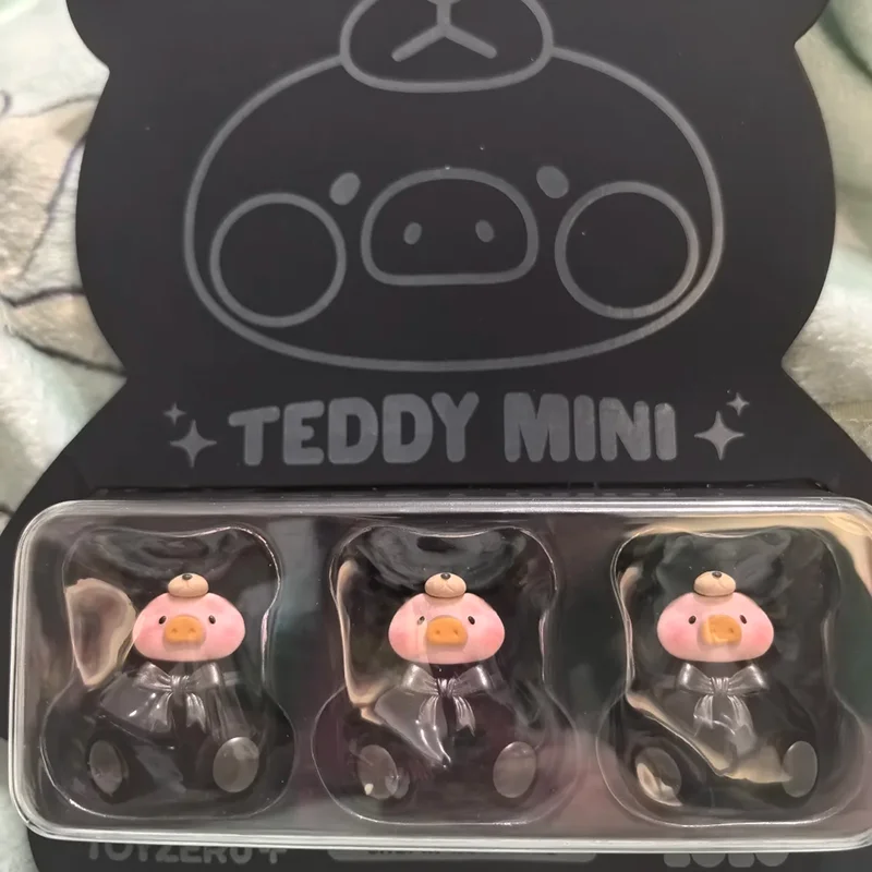Nuevo Teddy Lulu Pig Chopin Nocturnes Mozart Mini caja ciega decoración de escritorio bolsa colgante lindo cerdo regalo de cumpleaños para todas las edades encantador