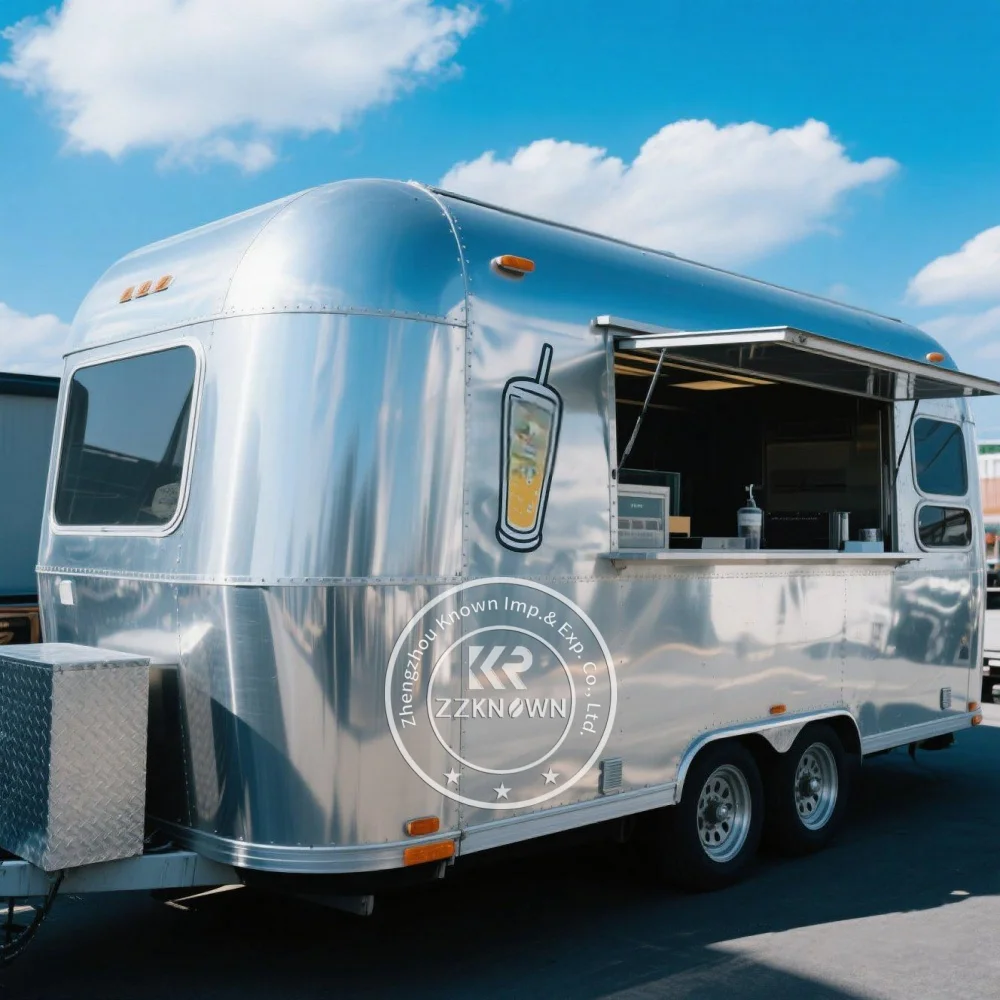 

Mobile Food Cart Coffee Truck Food Hot Dog Ice Cream Cart Concession Trailer Mobile Kitchen Electric Food Truck Coffee Truck
