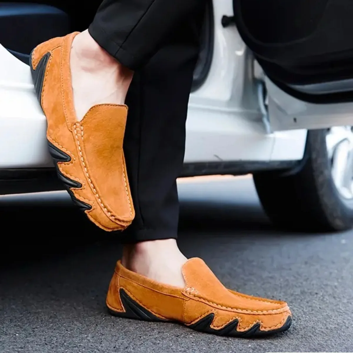 

Outdoor Sneakers Mens Dress Shoes Retro Male Leather Business Male Baroque Shoes Casual Mens Oxford Work Footwear