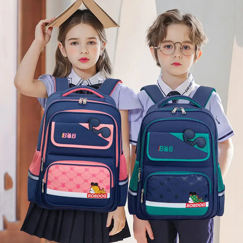 Back to School Ergonomic Backpack for Elementary Students,Schoolbag with Comfortable Shoulder Straps for Boys & Girls