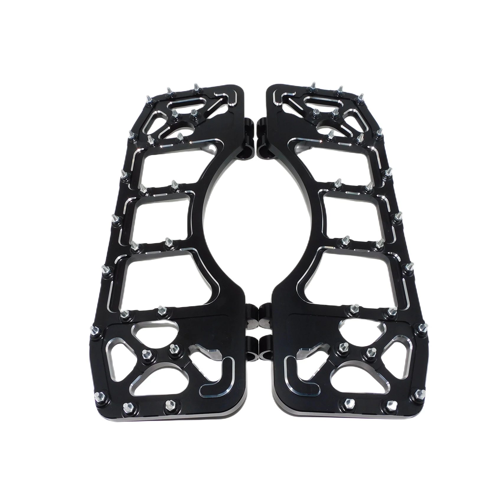 Motorfietsrijder Uitgebreide voorste vloerplanken CNC voetsteunen voetsteunen voor Harley Touring Softail Street Electra Glide Road King FL
