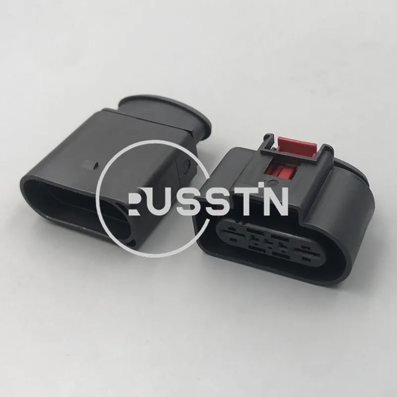 

1 Set 5 Hole Composite Connector Automobile Fuel Pump Wiring Harness Socket AC Assembly For VW Audi 1K0919230 1K0919231