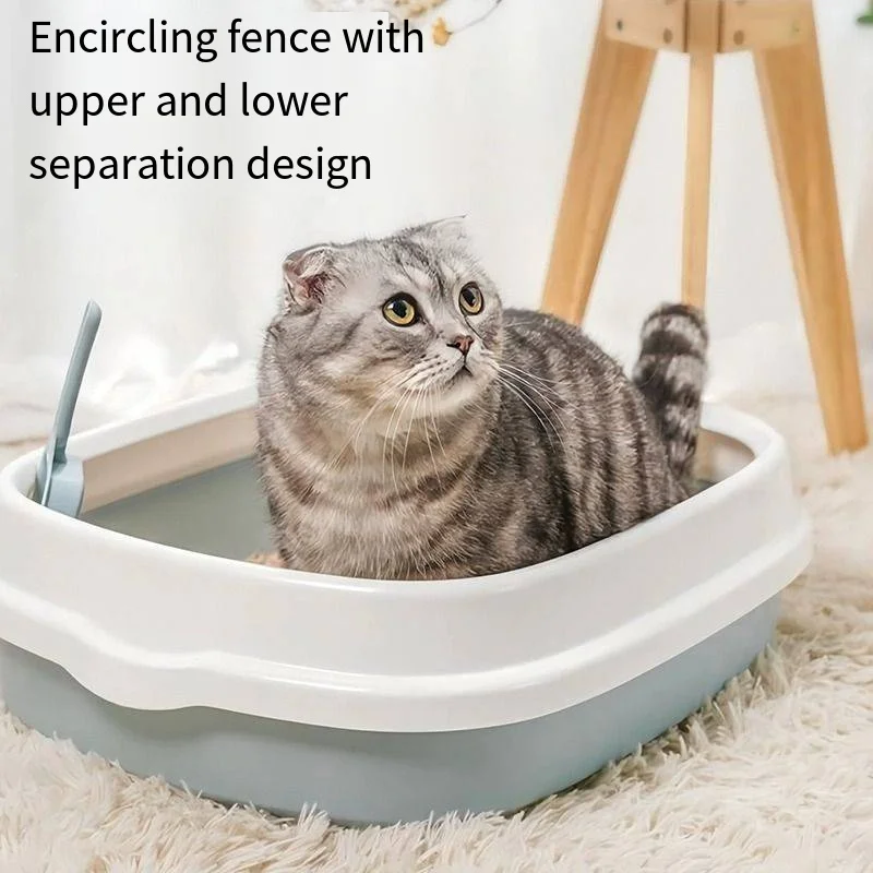 Hot Selling Cat Litter Filter Shovel Stainless Steel Hanging Scooper Toilet Cleaning Tool Pet Supplies For Ragdoll Persian