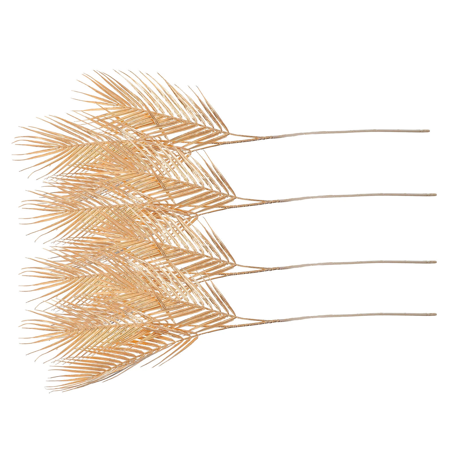 

Golden Leaves Simulated Flowers DIY Picks Delicate Leaf Branches Decor Fake Adorn Artificial Greenery Stems Plants Shrubs