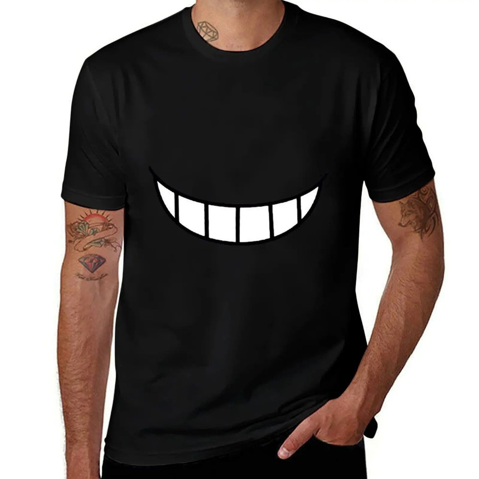 

Gengar Smiling Mask Classic . T-Shirt t shirt man plain t shirts cotton 100% t shirt for man 100 percent cotton T-Shirt