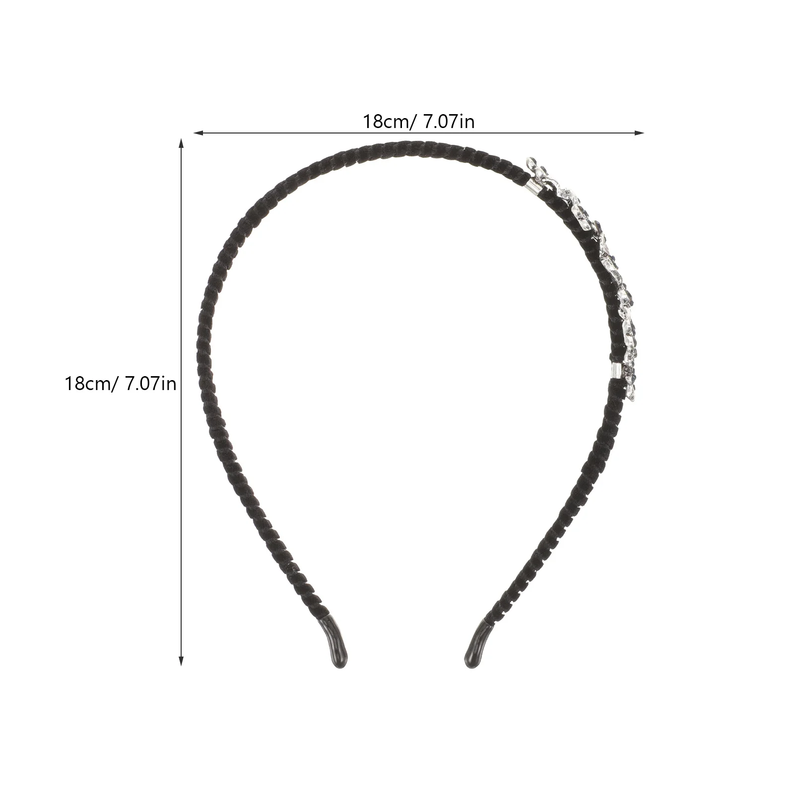 كريستال هيرباند زهرة حجر الراين خوذة للنساء الفتيات أنيقة حلوة موضة الشعر هوب حفل زفاف عطلة ارتداء #6