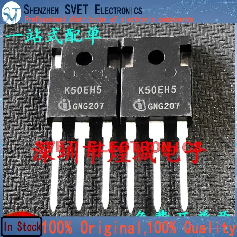 10PCS-50PCS  K50EH5 IKW50N65H5  TO-247 650V 50A  Original In Stock Fast shipping