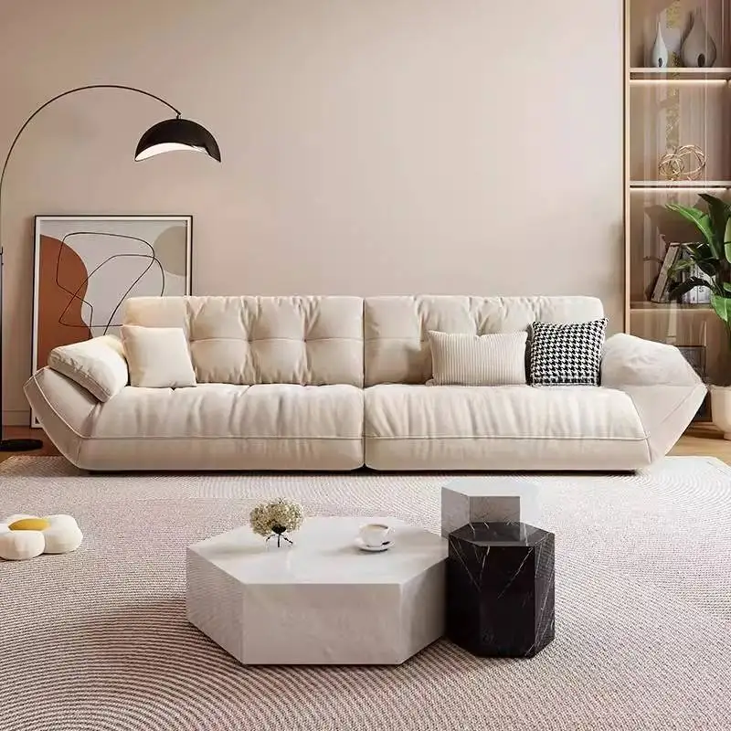 Oversized Italian Living Room Sofas HighBack Quality Originally Cloud Living Room Sofas Vacuum Apartments Divano Letto Furniture