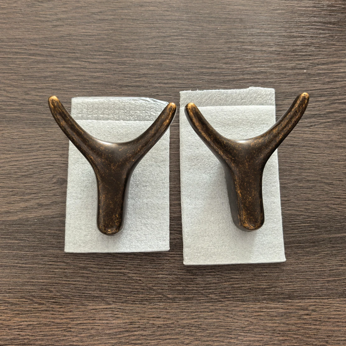 YUTOKO Hochwertiger Vintage-Stil Antik-Bronze Einzelhaken für Kleidung und Hüte Amerikanischer Garderobenhaken für den Flur – Detail 7