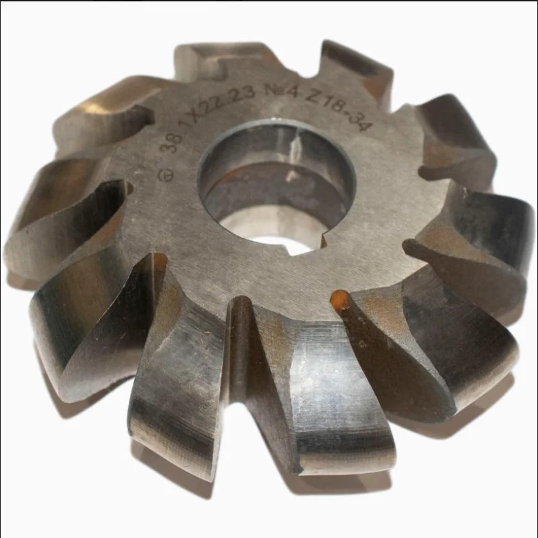 Sprocket Milling Cutter Pitch 6.35 9.525 12.7 15.875 19.05 25.4 Chain Sprocket Machining Cutting Tool