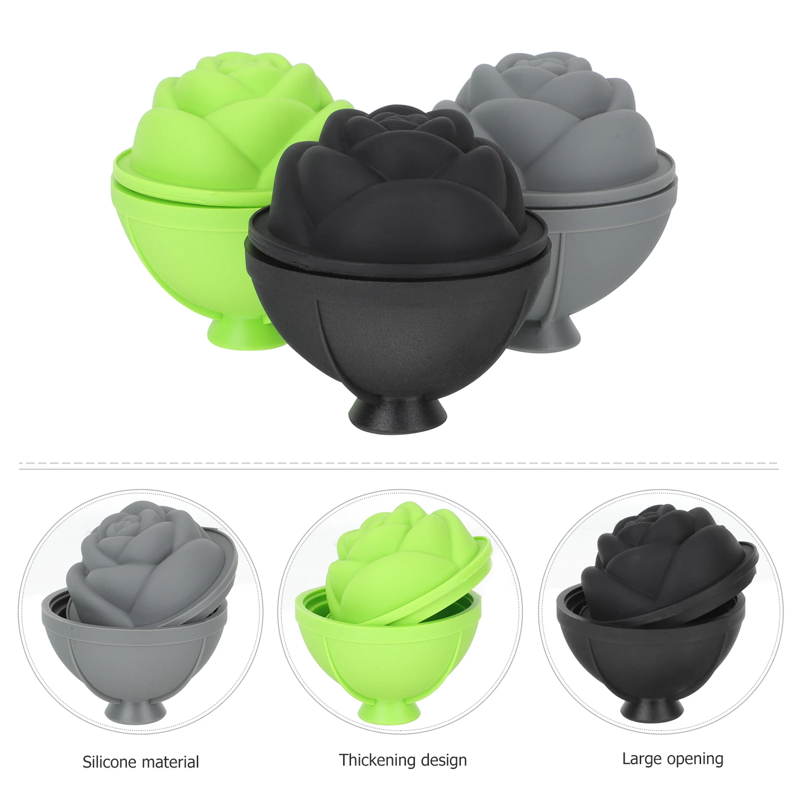 

3Pcs Decorative Ice Balls Handmade Mold for Special Cocktail Parties and Home Bars Light Bulb Ice Molds Chilling Juice