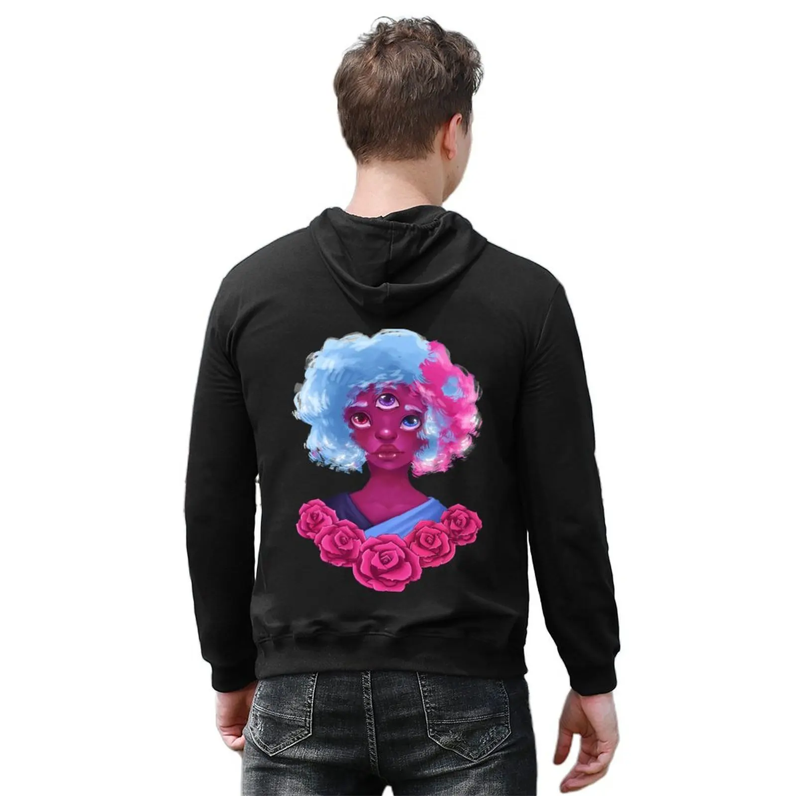 Steven Universe Garnet Hoodie autumn clothes korean autumn clothes men's sweat-shirt japanese style tracksuit