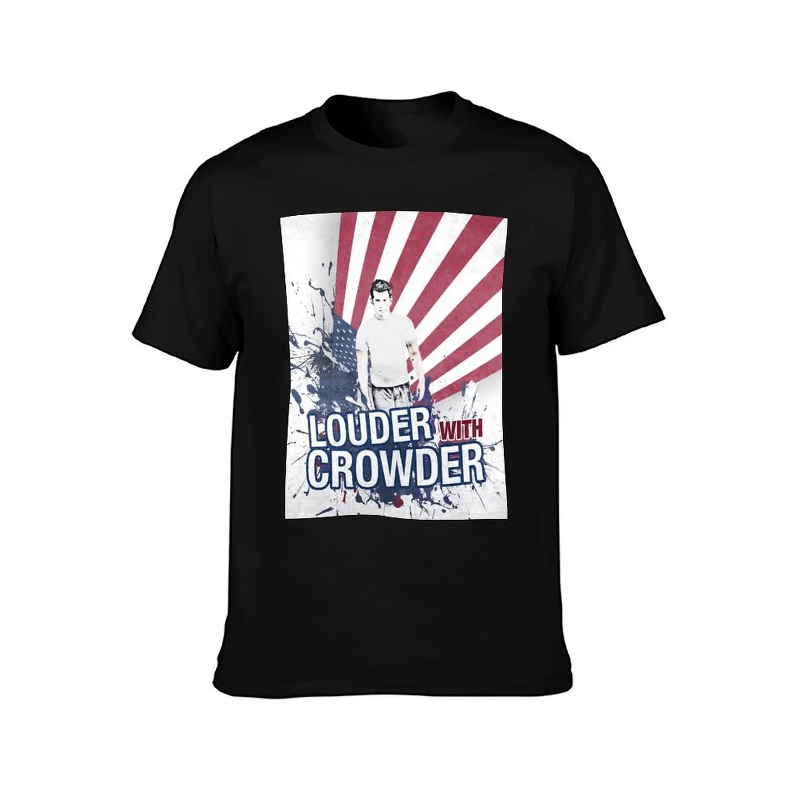 Louder With Crowder T-Shirt Soft Touch Basic Cotton T-Shirt