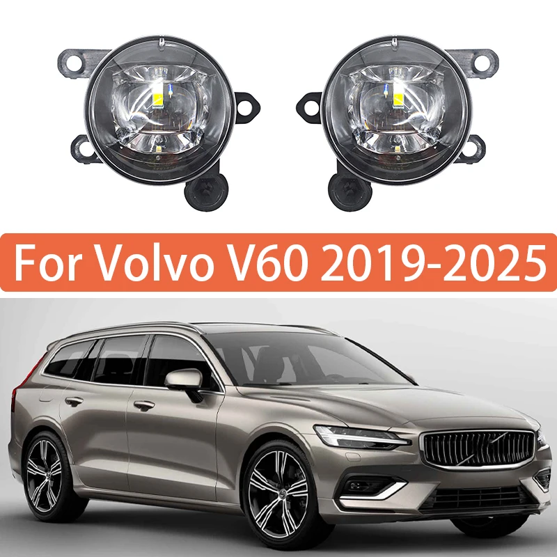 Fog Lamp For Volvo V60 2019 2020 2021 2022 2023 2024 2025 Daytime Running Light Fog Lamp Front Bumper Anti Fog Light 31689174