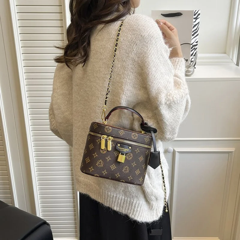 

Женская большая сумка из кожи премиум-класса, повседневная, простая, винтажная и Парижская, винтажный вид ​