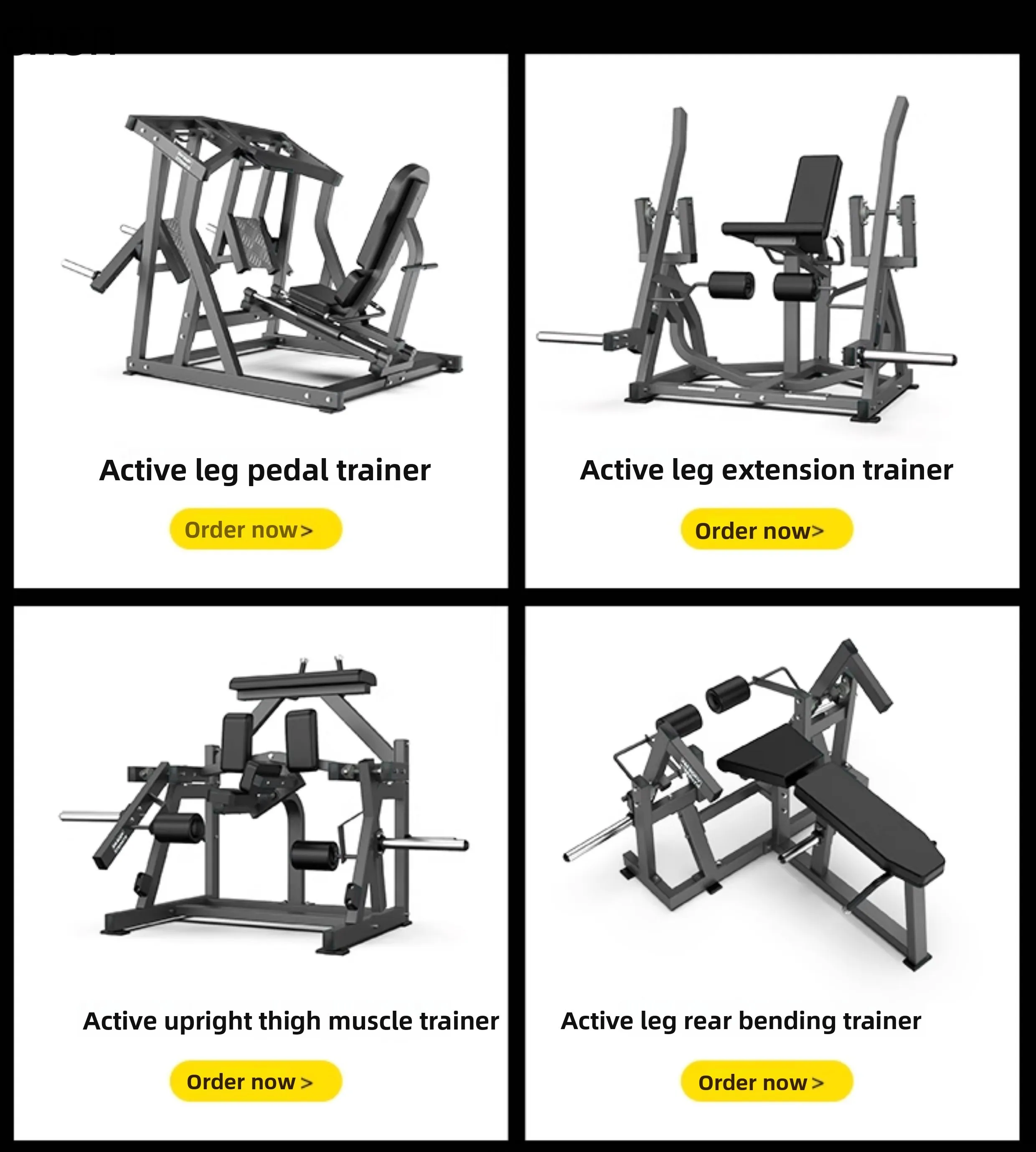 ZML Fitness Equipment Multi-Functional Back Pull Leg Training Squat Trainer Gym Equipment Set