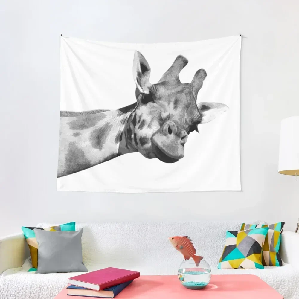 

Black and White Giraffe Tapestry Aesthetic Room Decors Cute Room Decor Room Decore Aesthetic Tapestry