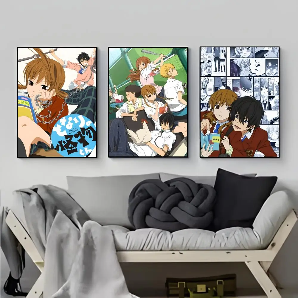 Tender Youth M-My Little Monster Coming-of-Age Vibe Art Poster HD  Waterproof Wall Sticker Bar Living Room Decor Gift