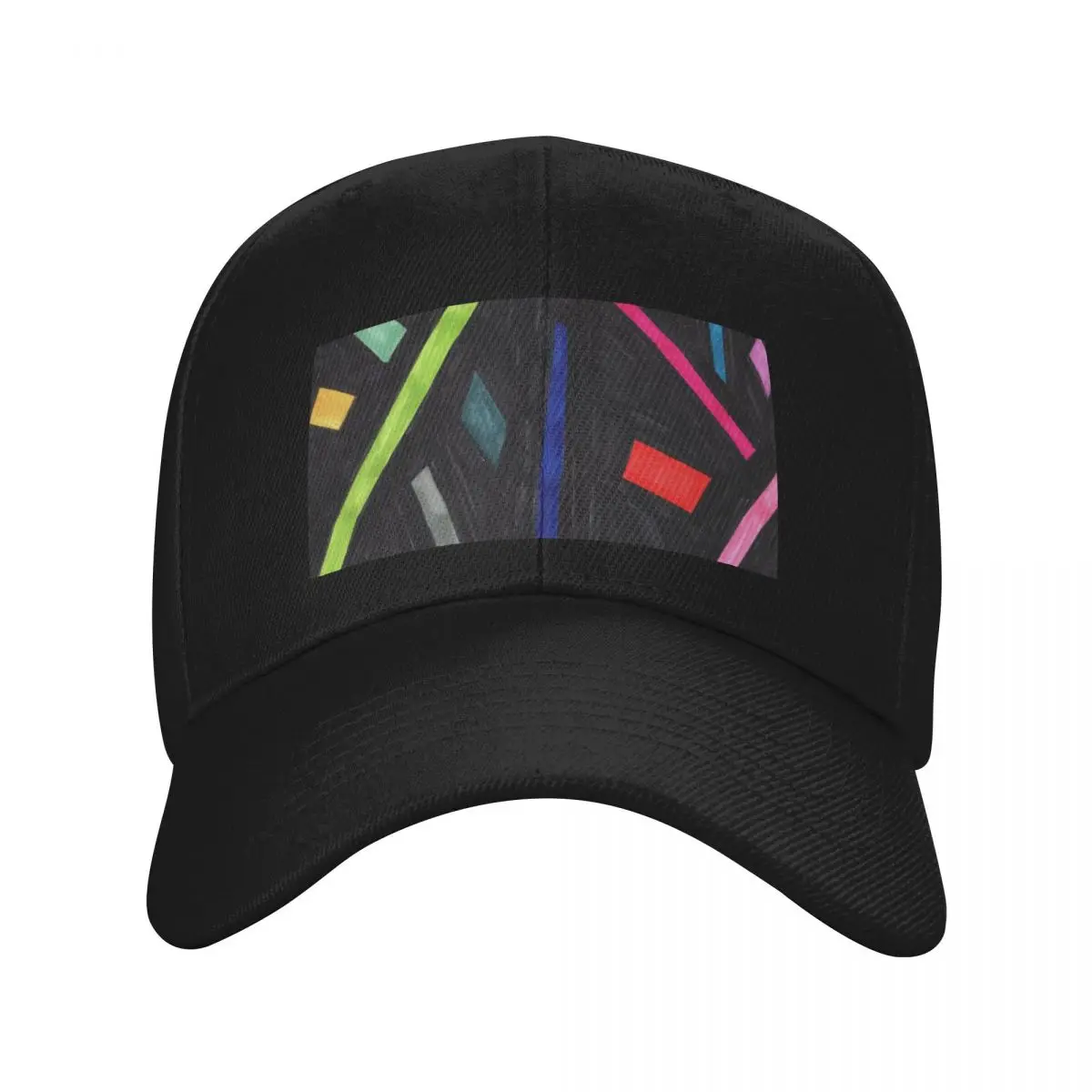 Rainbow Pick Up Sticks Baseball Cap Hat Beach summer hat dad hat Men's Luxury Women's