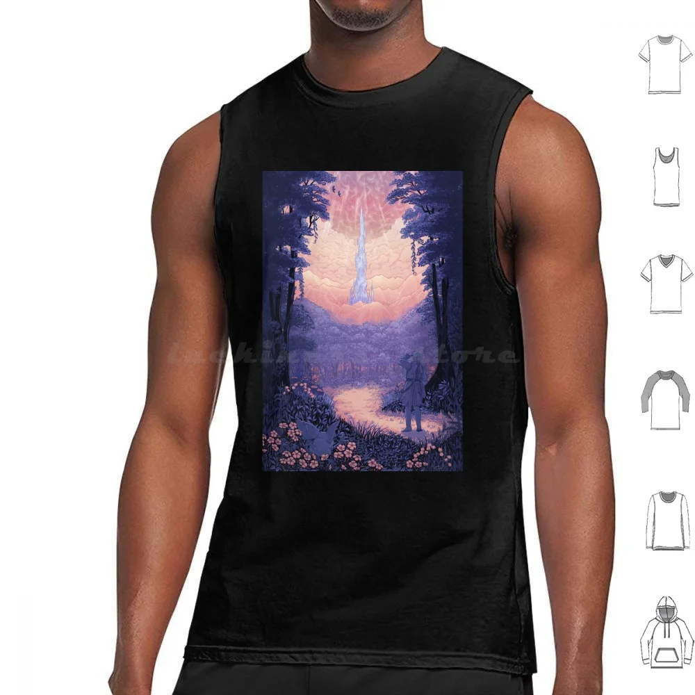 First Steps In Lakeland-Final Fantasy Xiv Tank Tops Print Cotton Final Fantasy Xiv Ffxiv Final Fantasy 14 Ff14 Final