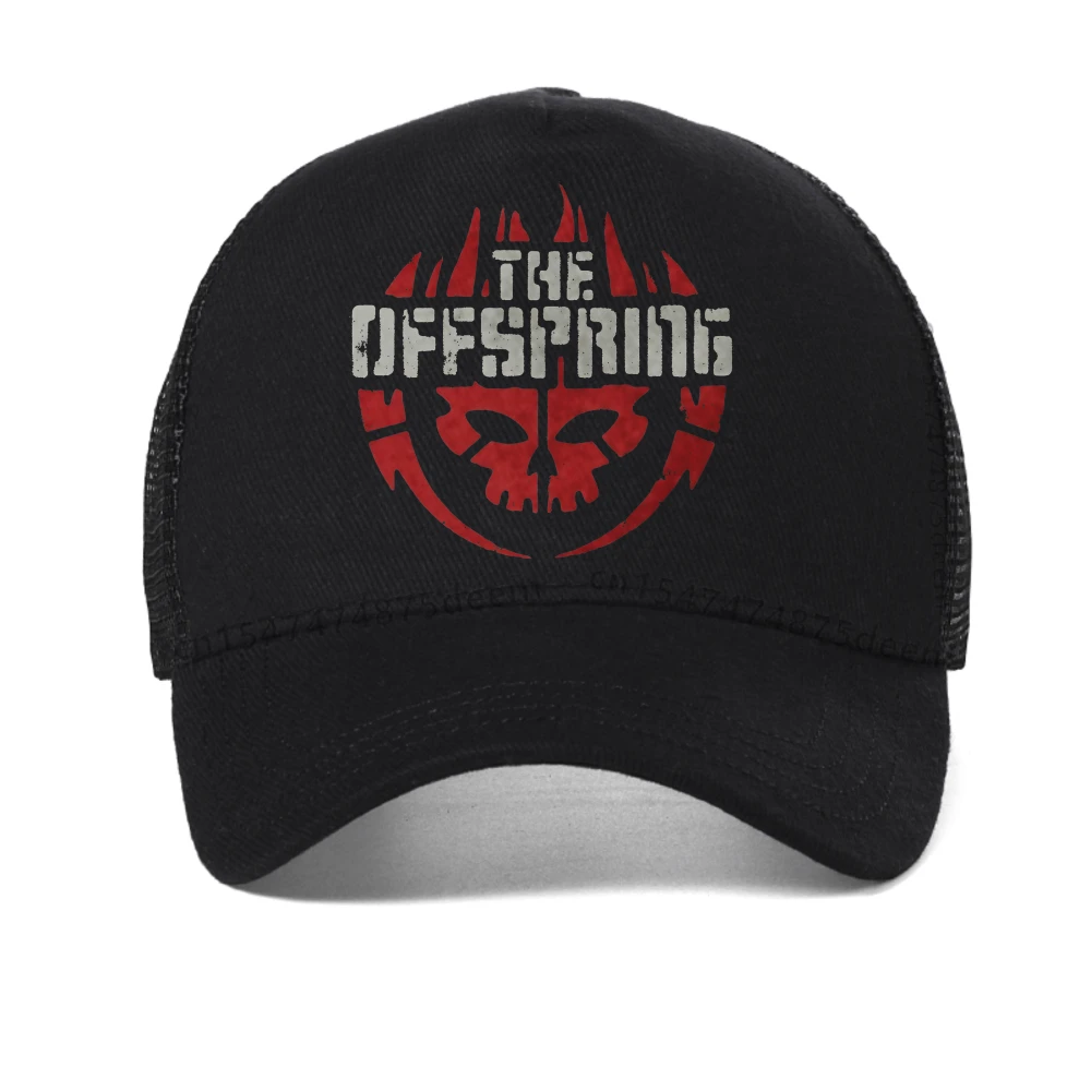 

THE OFFSPRING baseball cap for Men Rock Band Funny Women caps adjustable mesh cool Trucker hat breathable Snapback hats