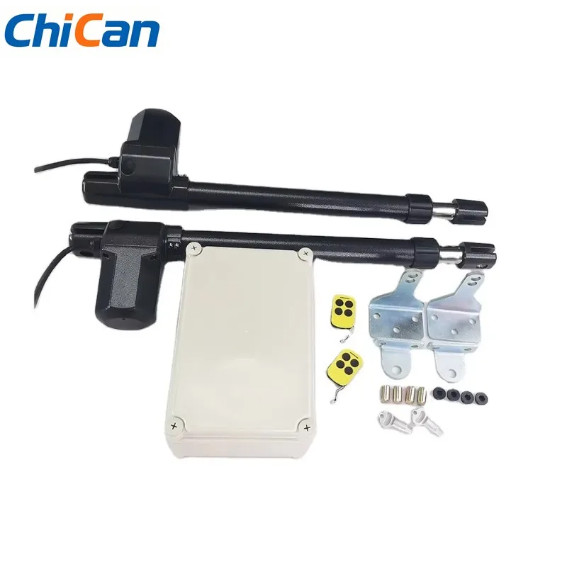 

【Smart】600mm Stroke Extended Version Worm Gear Linear Arm Automatic Gate Operators 400KG*2 Double Arms Automatic Swing Gate Open