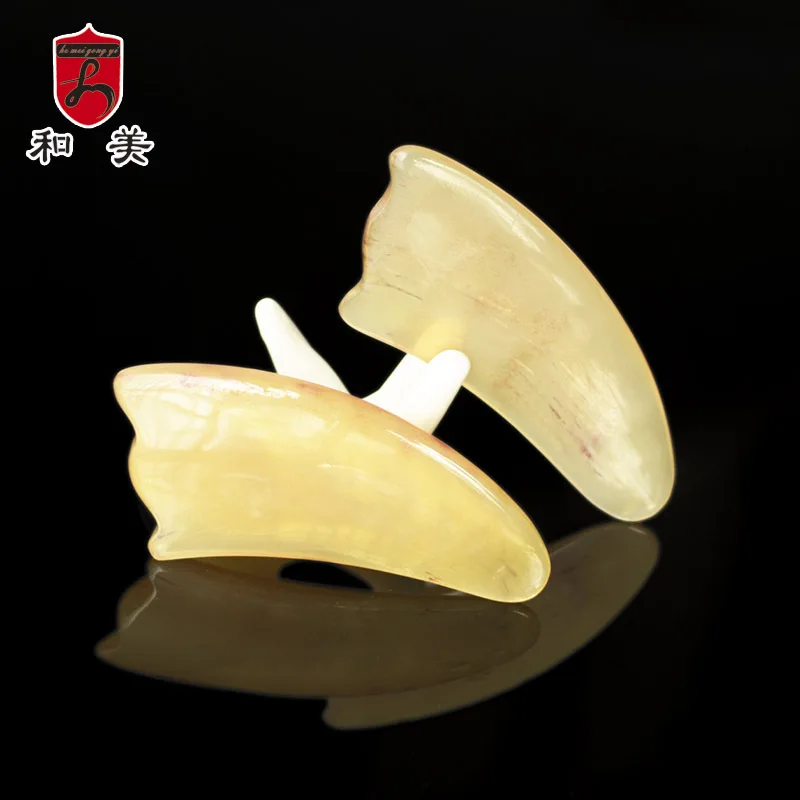 Old Horn Horn Horn Scrapping Plate Facial Beauty Massage Tool Household Men and Women Universal for Entire Body Dredge Meridian