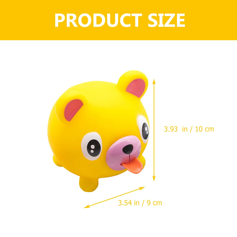 ของเล่นบีบลิ้นสัตว์ บรรเทาความเครียด สนุก บีบได้ ช่วยผ่อนคลายความวิตกกังวล สำหรับเด็ก