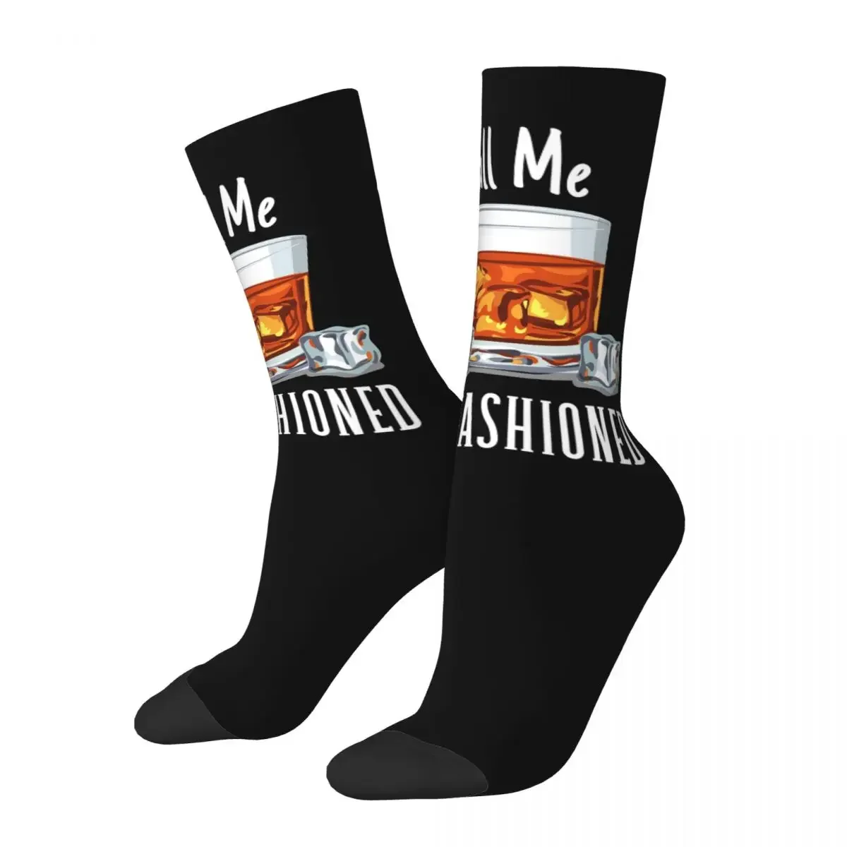 Call Me Old Fashioned Socks Harajuku Sweat Absorbing Stockings All Season Long Socks Accessories for Unisex Birthday Present