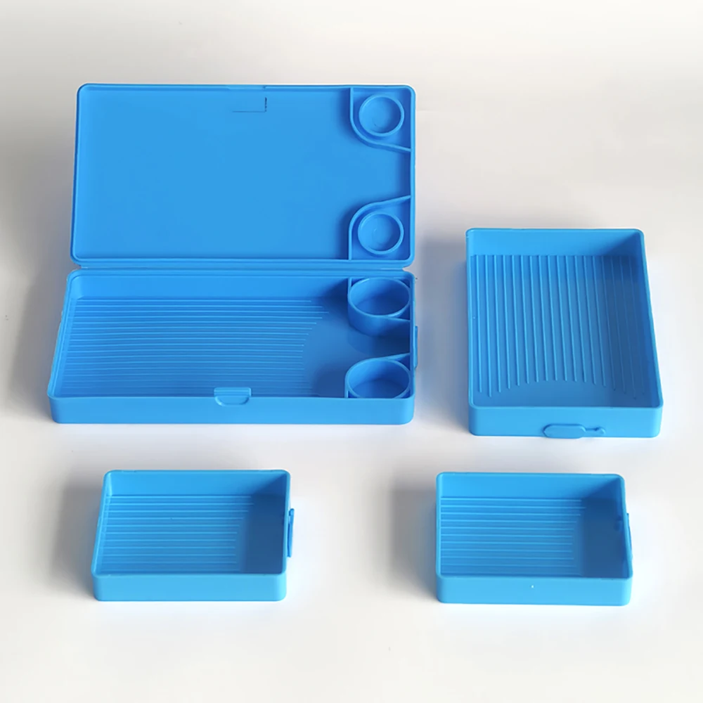 Diamond Painting Tray with Lid Stackable Storage Resin Pen DIY Box Beads Organizer Tool Accessories Container view 5