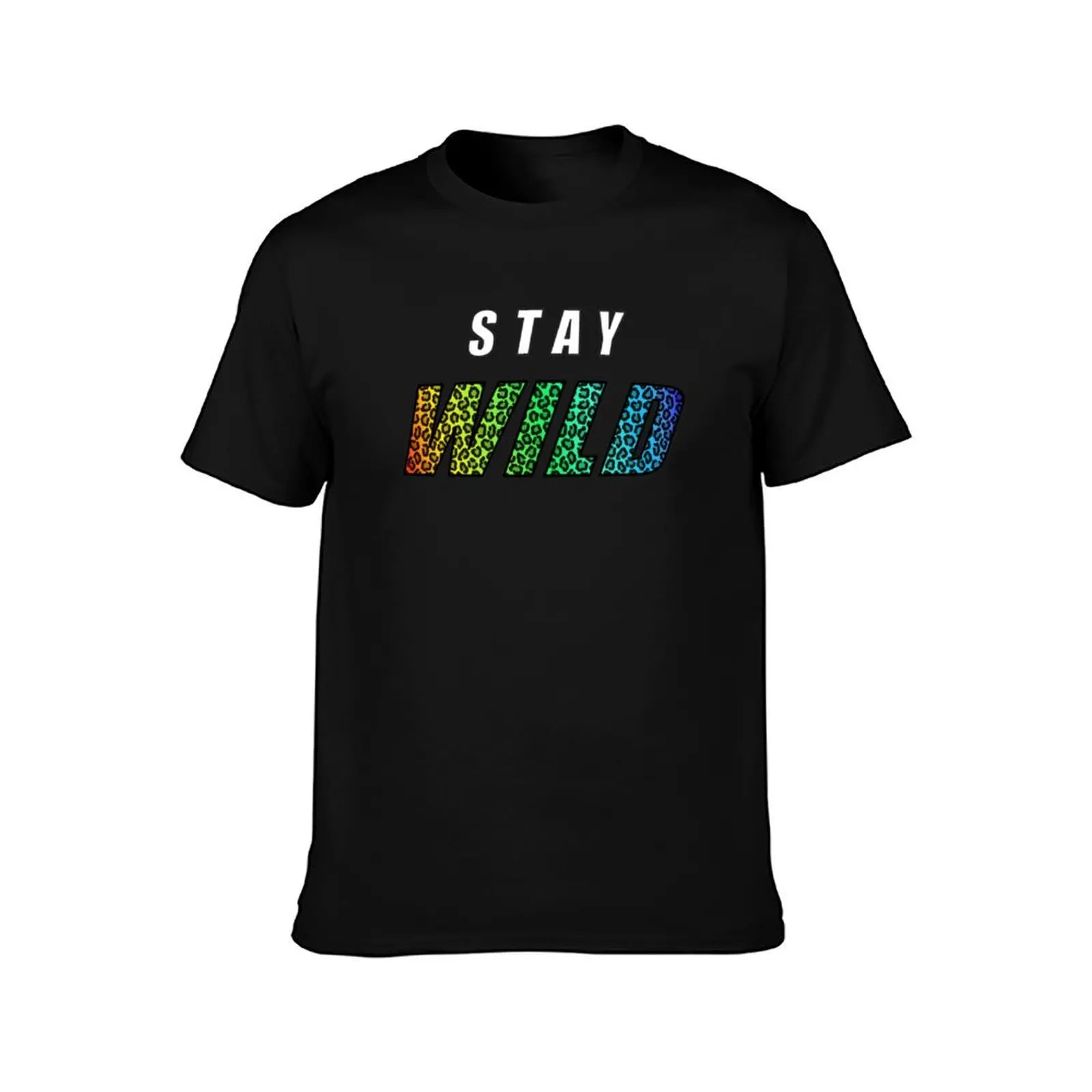 Stay Wild Exclusive Ben Azelart T-Shirt baggy shirts cute clothes Men's cotton t-shirt