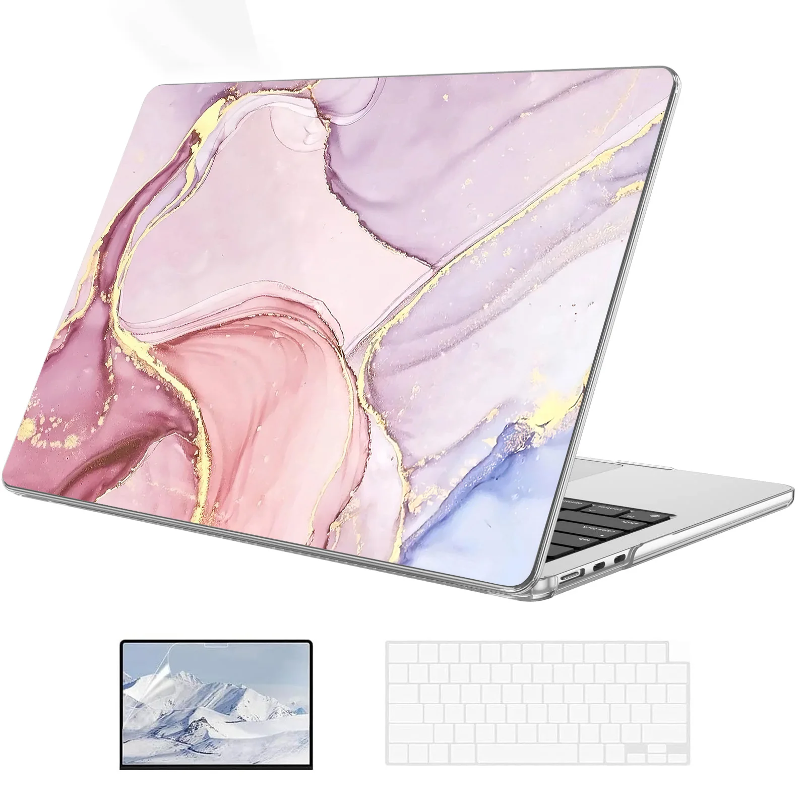 Laptop Case for Macbook Air 13 A2337 2020 A2338 M1 Chip Pro 13 2022 M2 Air 13.6 M2 for Macbook Pro 14 case 2021 2023 M3 Pro 16