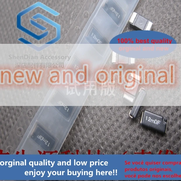 20pcs only orginal new SMD current sense resistor 2512 2W 12mR 0.012R 1% 0.012 ohm