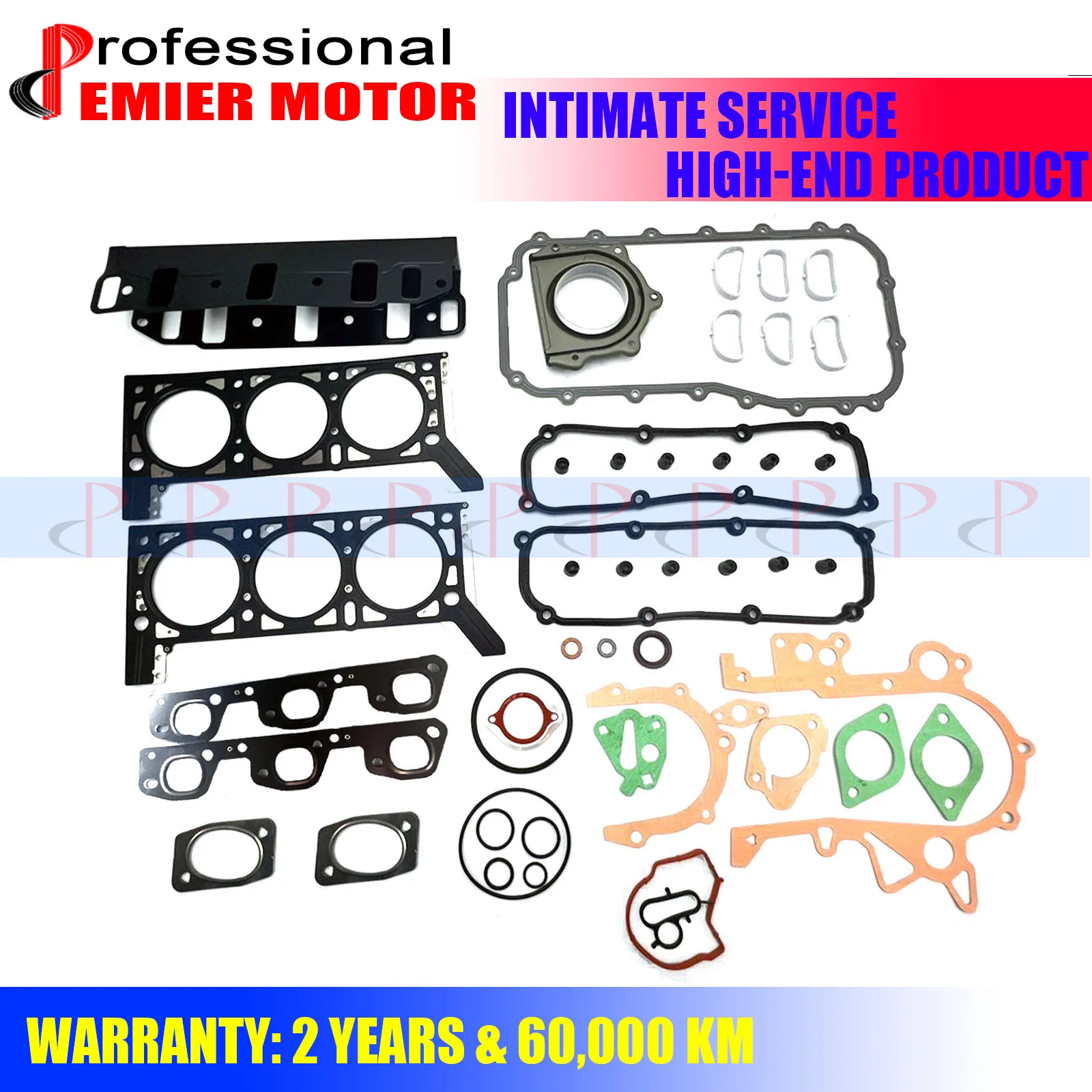 Full Gasket Set For 04-10 Chrysler Town & Country Chrysler Dodge 3.8L