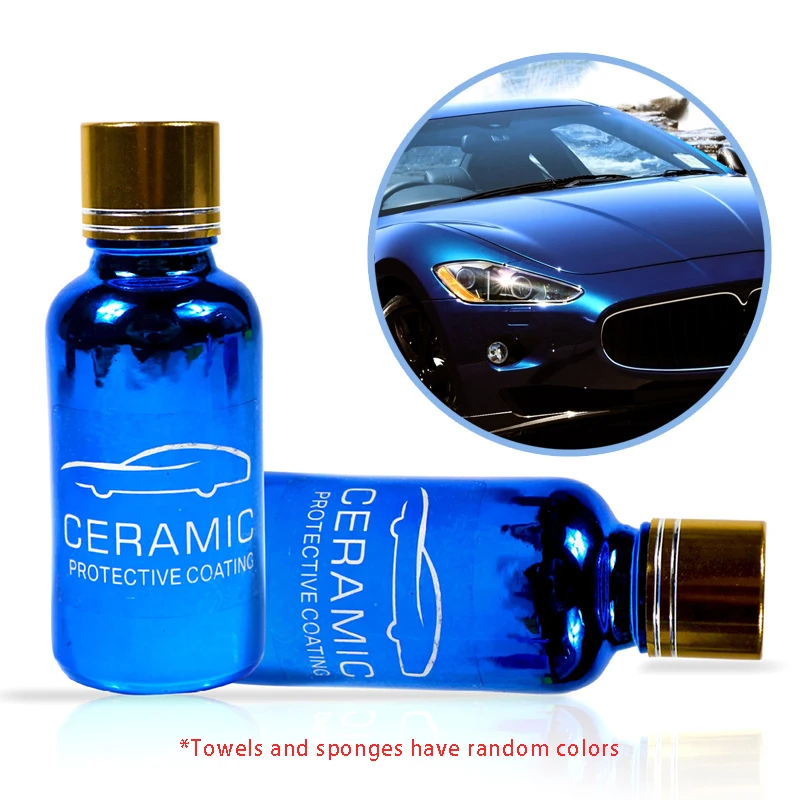 Car-styling 9H Car Hydrophobic Glass Coating Car Liquid Ceramic Coat Auto Anti-scratch Paint Care Oral Coating Car Motorcycle