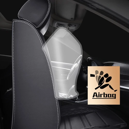 Imagen 2 del producto Funda de asiento de coche para Changan Cs35 Plus Cs15 Cx70 Hunter, accesorios de cuero impermeables universales para automóviles