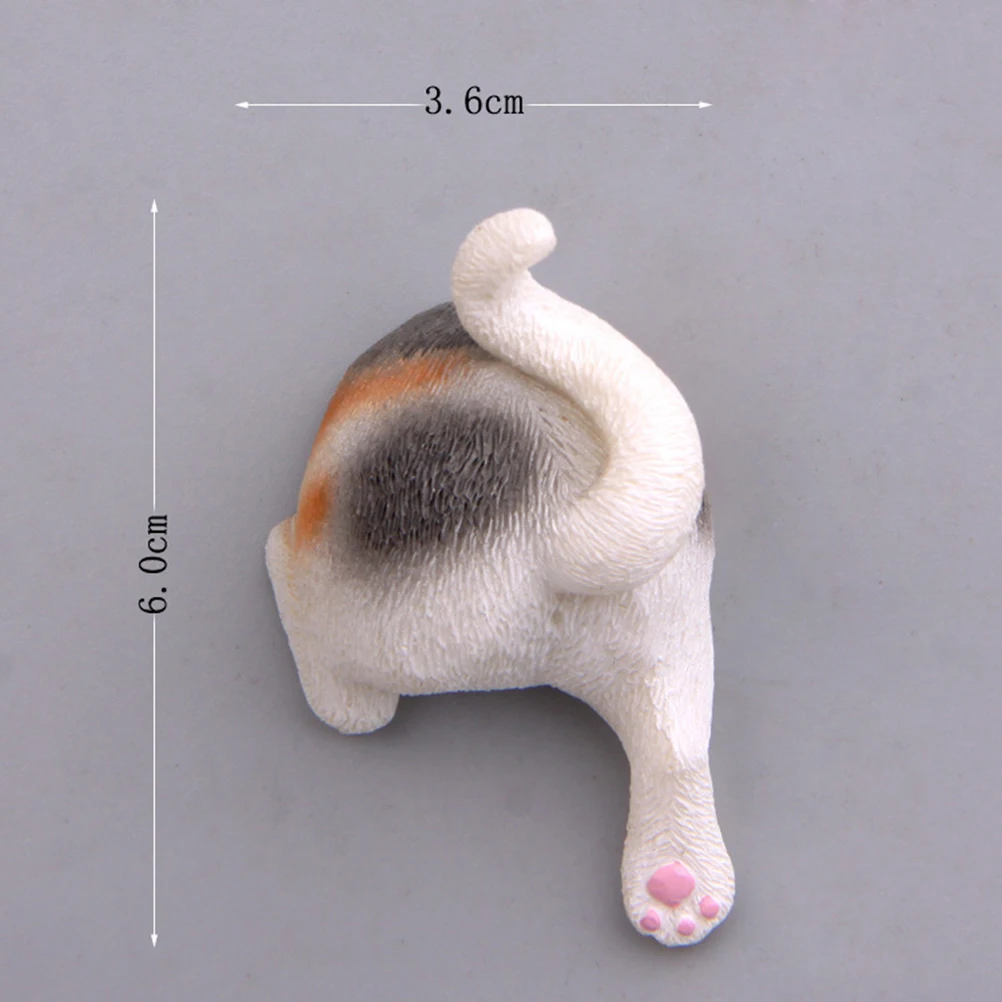 

6 Pcs Animal Refrigerator Magnets Fridge Magnets Strong Adhesive Design Refrigerator Home Kitchen Decor Accessories