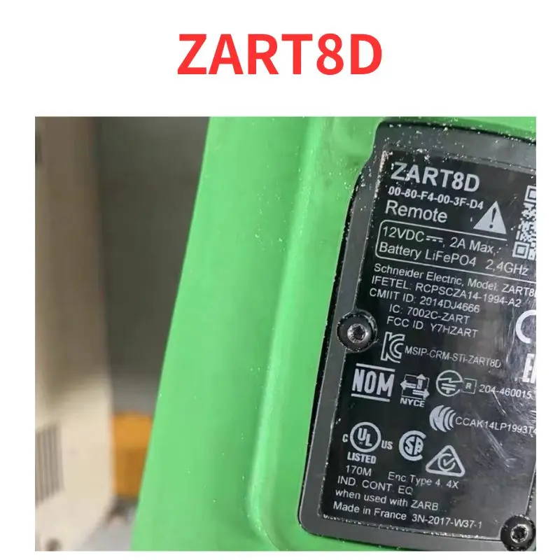 90% new  ZART8D   Handheld remote control  tested OK