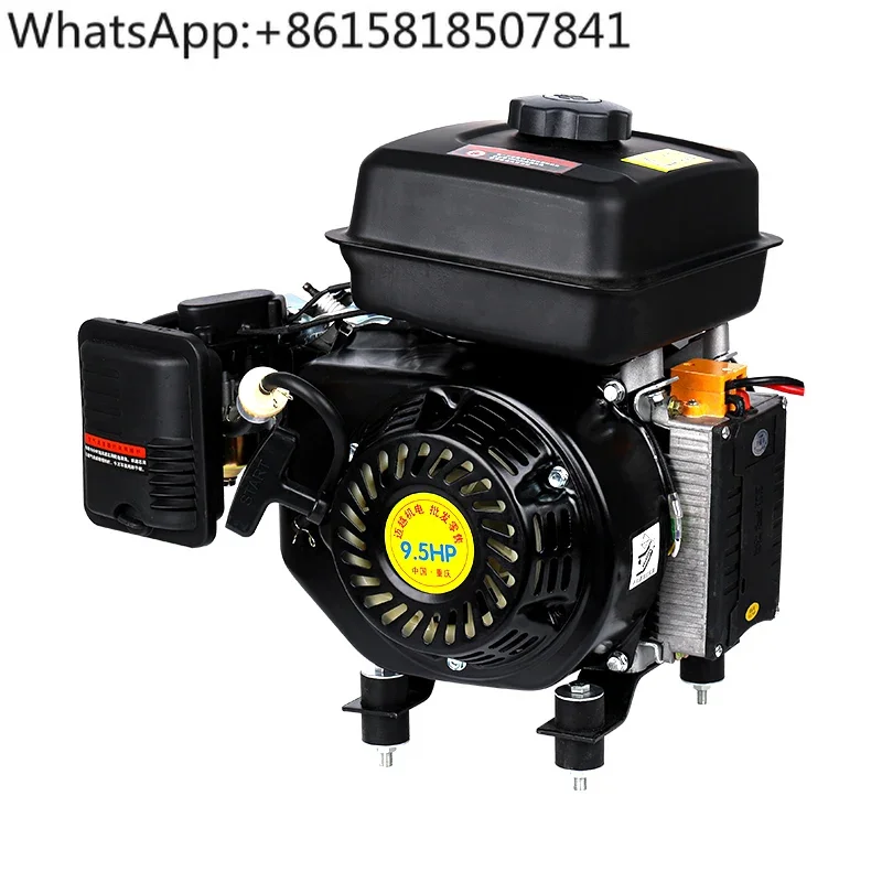 Three or four-wheel car self-start and stop remote control pure copper motor 48v60v72v electric start range extender generator