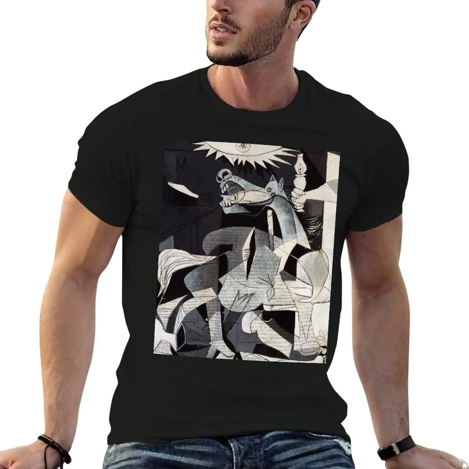 

100% Prints, cotton Art, - for Reproduction Artwork Design shirts Posters, Wall T-Shirt t designer tshirt Guernica