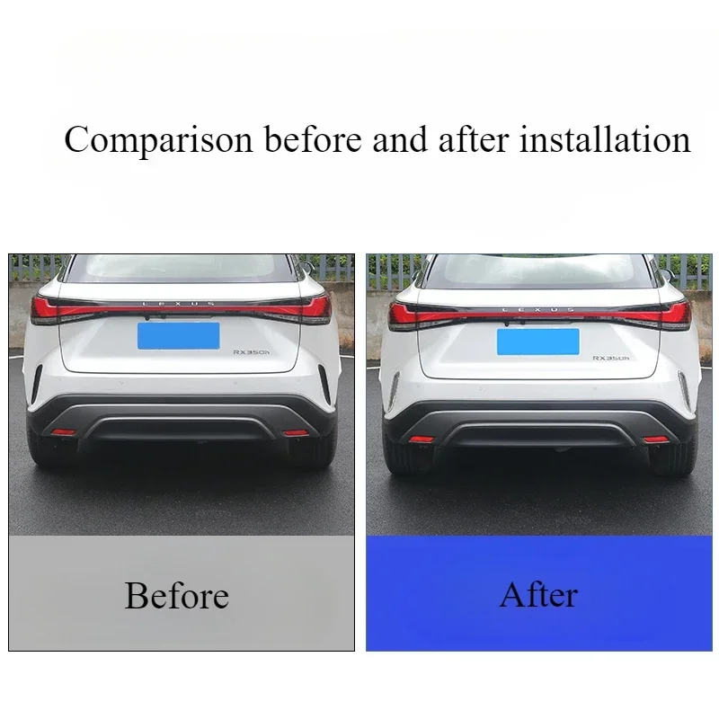 For Lexus RX350h/500h/450h 2023 2024 Car Rear Bar Side Trend Frame Change Decorative Appearance Upgrade Modification Accessories