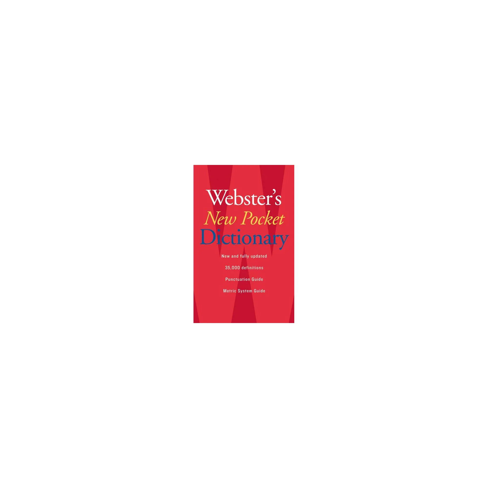 Dicionário de Bolso Webster's da Webster's New College Dictionary (Capa Mole)
