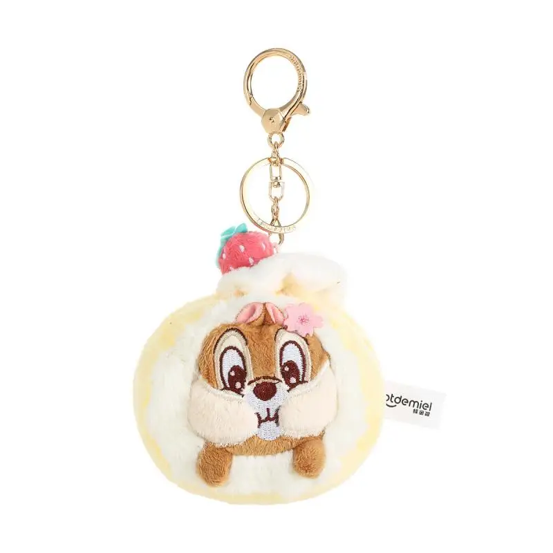 かわいいディズニーチップ 'n' デール桜ぬいぐるみクリエイティブバッグキーホルダー漫画少女小銭入れ財布友人の誕生日ギフト