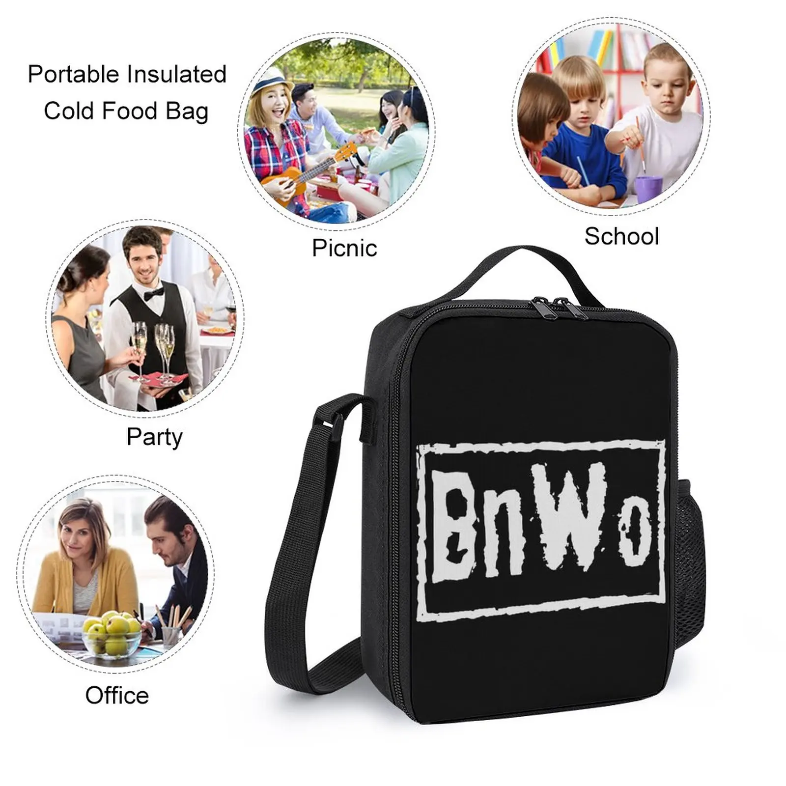 Woeste Worstelen Klassieker Te Koop 3 In 1 Set 17 Inch Rugzak Lunch Tas Pen Tas Duurzaam Infanterie Pack Gezellig Picknicks Uniek